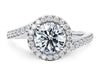 Ring - Kew Halo - by Hearts Forever Jewellers