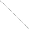 9ct White Gold 0.28ct Diamond Bracelet