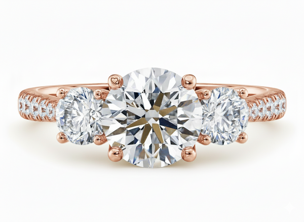 Lisbon Trilogy Engagement Ring