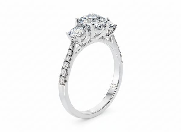 Lisbon Trilogy Engagement Ring