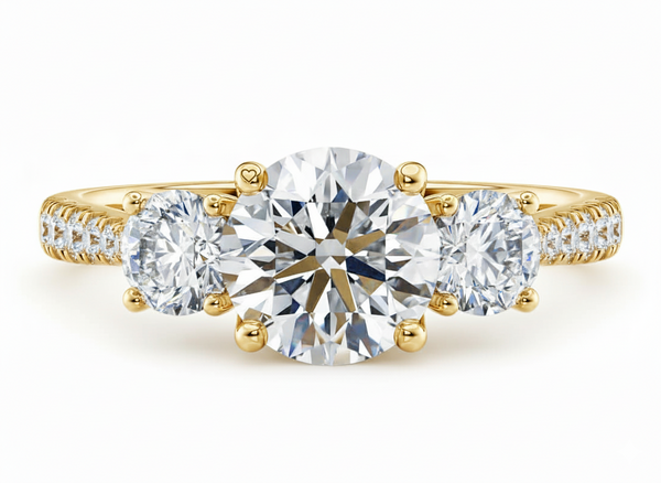Lisbon Trilogy Engagement Ring