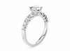 Lyra Diamond Band Engagement Ring