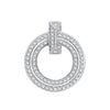 18ct White Gold 0.71ct Circle of Life Diamond Pendant