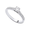 Platinum 0.50ctw Brilliant Cut Diamond Ring