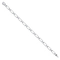 9ct White gold 1.13ct bracelet
