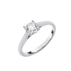 18ct White Gold 1.00ctw LAB GROWN Ring IGI Certified