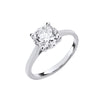 18ct White Gold 3.00ctw LAB GROWN Ring IGI Certified