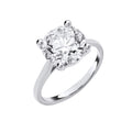 18ct White Gold 4.00ctw LAB GROWN Ring IGI Certified