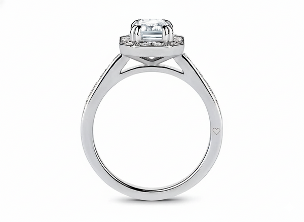 Zelda Halo Engagement Ring