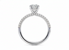 Muse Diamond Band Engagement Ring