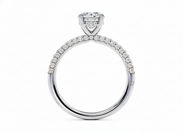 Muse Diamond Band Engagement Ring