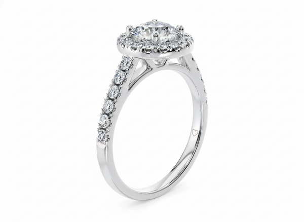 Medici Halo Engagement Ring