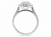 Empress Halo Engagement Ring