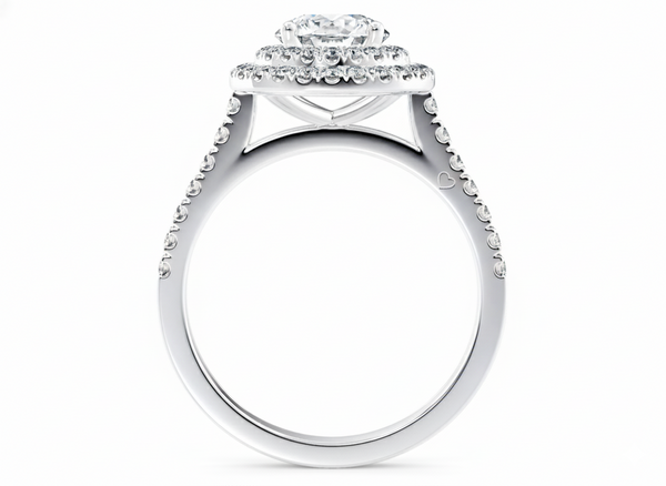 Empress Halo Engagement Ring