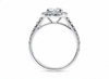 Medici Halo Engagement Ring