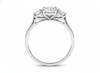Roma Trilogy Engagement Ring